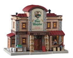 Lemax The Beer Meister Home Brewing Supplies, Incl. Adaptor 44338, 100 Ma (White) - afbeelding 2