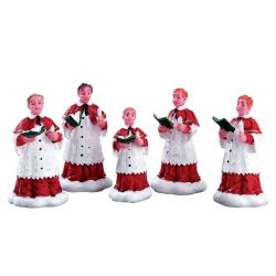 Lemax The Choir, Set Of 5 - afbeelding 1