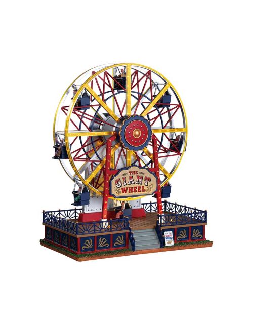 Lemax The Giant Wheel, Incl. Adaptor 74254, 550 Ma (White) - afbeelding 1