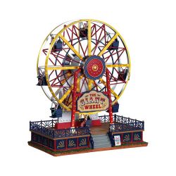 Lemax The Giant Wheel, Incl. Adaptor 74254, 550 Ma (White) - afbeelding 1