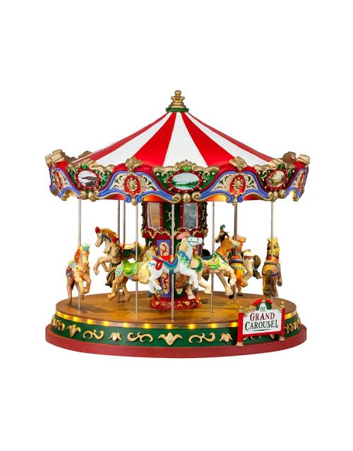 Lemax The Grand Carousel, With 4.5V Adaptor (Aa) - afbeelding 1