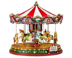 Lemax The Grand Carousel, With 4.5V Adaptor (Aa) - afbeelding 2