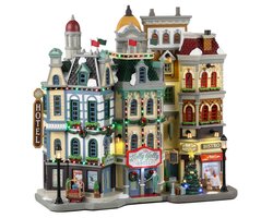 Lemax The Holly Jolly Hotel