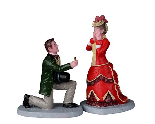 Lemax The Proposal, Set Of 2