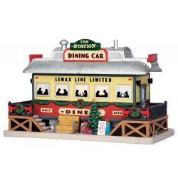 Lemax The Station Dining Car, B/O Led