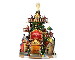 Lemax The Tannenbaum Tower Christmas Shops, B/O (4.5V) - afbeelding 2