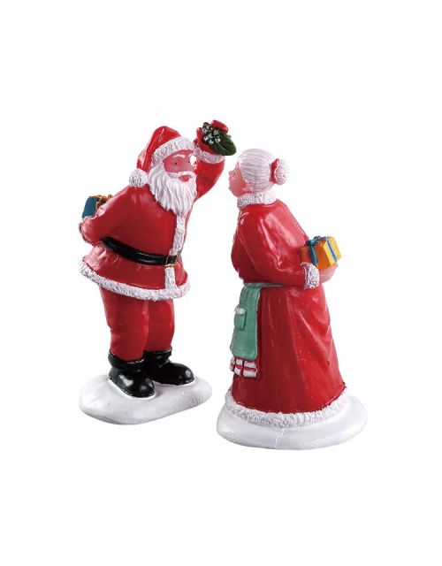 Lemax Under The Mistletoe, Set Of 2