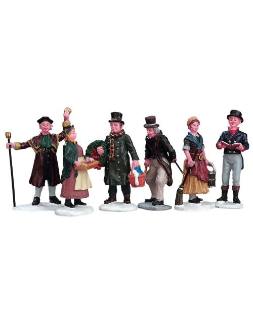 Lemax Village People Figurines, Set of 6 - afbeelding 1