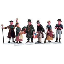 Lemax Village People Figurines, Set of 6 - afbeelding 1