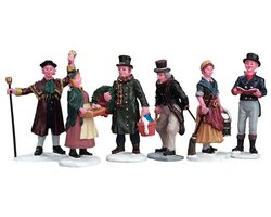 Lemax Village People Figurines, Set Of 6 - afbeelding 3