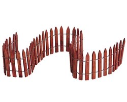 Lemax Wired Wooden Fence - afbeelding 2