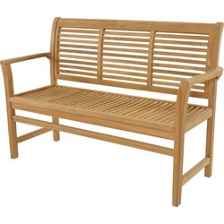 Lesli LIving Bank teak stripe 142cm