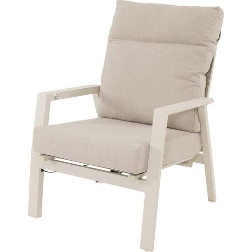 Lesli Living Loungestoel ohio crema