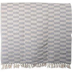 Lesli Living Plaid fog 240x170cm blauw/beige - afbeelding 1