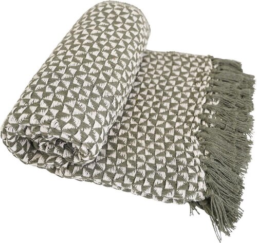 Lesli Living Plaid groen/beige - afbeelding 1