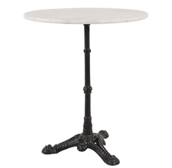 Lesli Living Tafel marmer d60cm wit