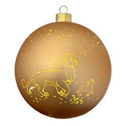 Lighted bauble the Lion King big