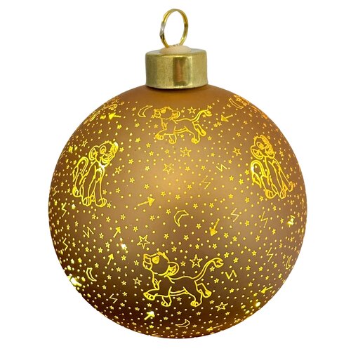 Lighted bauble the Lion King small