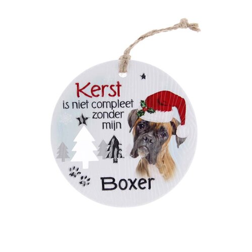 Likes shopping Hond Boxer