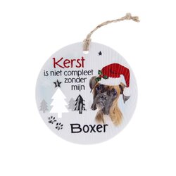 Likes shopping Hond Boxer