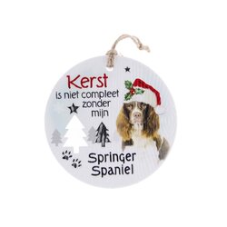 Likes shopping Hond English Springer Spaniel