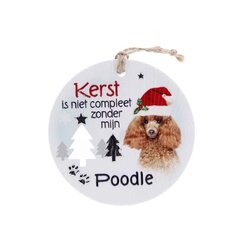 Likes shopping Hond Poodle (light brown)