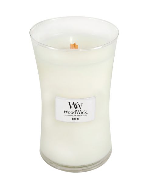 WW Linen Large Candle - afbeelding 1