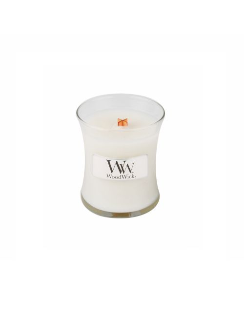 Linen Mini WoodWick Candle
