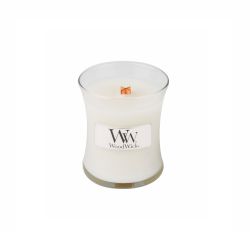 Linen Mini WoodWick Candle