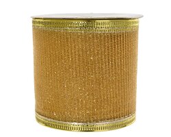 Decoris Lint polyester glitter stars