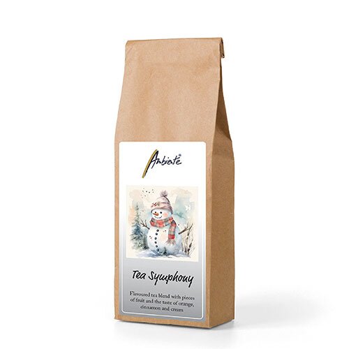 Loose leaf tea Snowman in nature