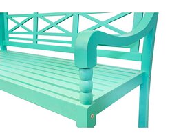 Louis 3-seater bench turquoise FSC 100% - afbeelding 2