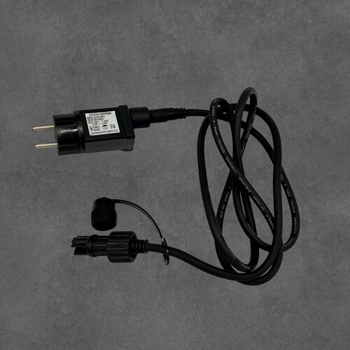 Luca Lighting Connect 24 transformer zwart IP44 - l160cm