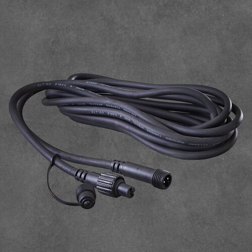 Luca Lighting Connect Xp verlengsnoer zwart - l500cm