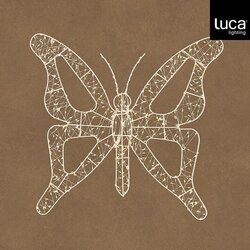 Luca lighting Vlinder hangend 600l l60b3h52cm ww