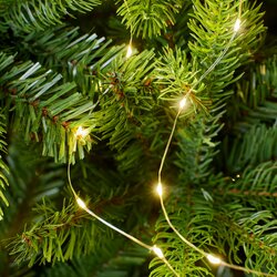 Lumineo bunch flashing draadverlichting 672 led-210 cm klassiek warm-warm wit-goud - afbeelding 5