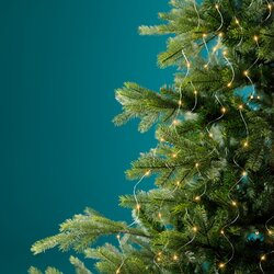 Lumineo bunch draadverlichting 160 led-100 cm klassiek warm-zilver - afbeelding 3