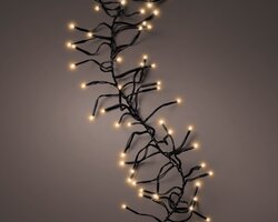Lumineo Cluster strengverlichting 3000 led-28 m klassiek warm-zwart - afbeelding 2