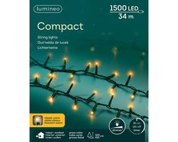 Lumineo compact verlichting 1500 led-34 m klassiek warm-groen - afbeelding 1