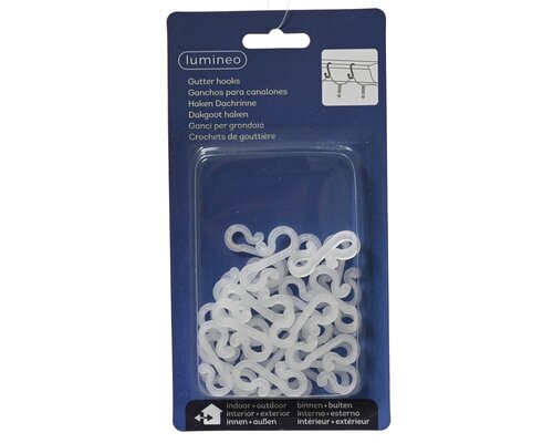 Lumineo Haken plastic buiten - afbeelding 1