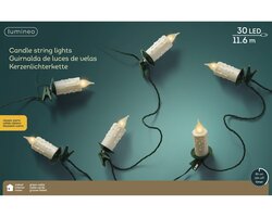 Lumineo LED candle lights steady binnen - afbeelding 2
