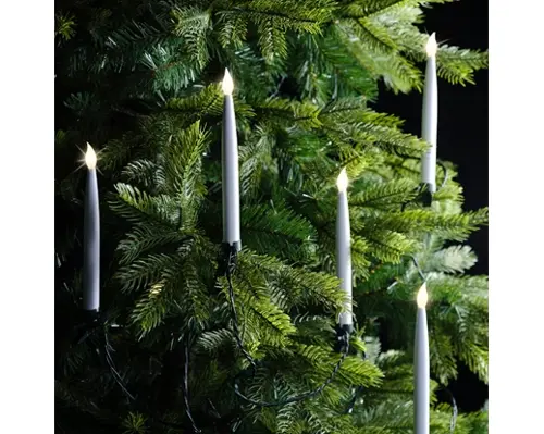 Lumineo LED candle lights steady buiten - afbeelding 1