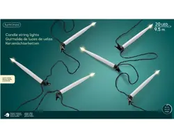 Lumineo LED candle lights steady buiten - afbeelding 2