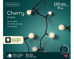 Lumineo LED cherry lights steady buiten - afbeelding 2
