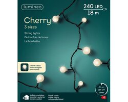 Lumineo LED cherry lights steady buiten - afbeelding 2