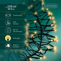 Lumineo LED cluster lights steady buiten - afbeelding 3