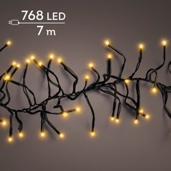 Lumineo Cluster verlichting 768 led-7 m klassiek warm