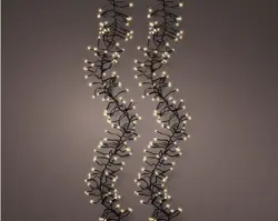 Lumineo Led cluster twinkle 700cm768l zwart/soft gold - afbeelding 2