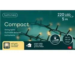 Lumineo Led compact 450cm-220l groen/soft gold - afbeelding 1