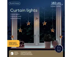 Lumineo LED curtain lights steady binnen - afbeelding 2